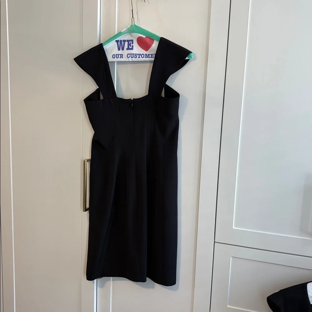 Jay Godfrey Carmella Colorblock Cap Sleeve Fitted Mini Dress